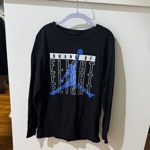 Boys NEW JORDAN Flight Long Sleeve t-Shirt